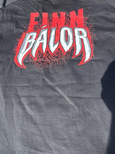 NXT WWE Finn Balor Shirt Men’s Small Black Graphic Print Authentic Cotton - Picture 3 of 6