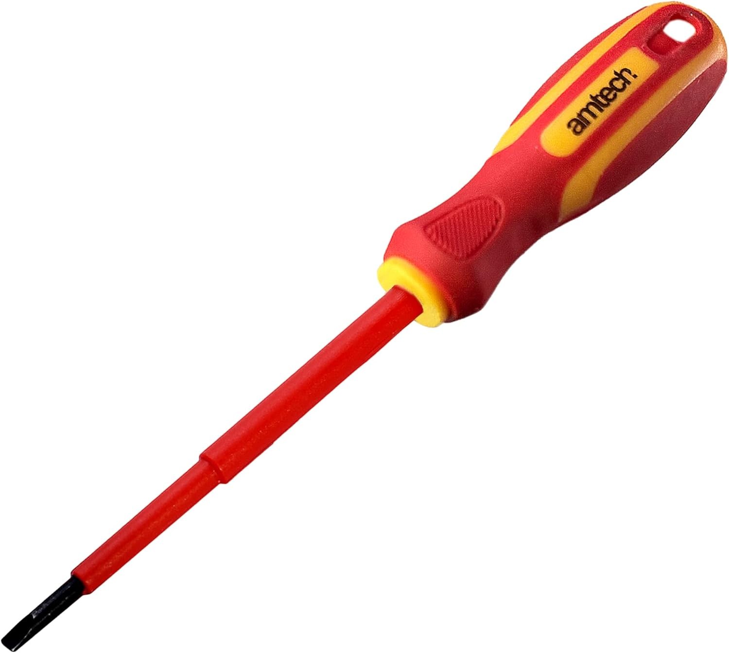 Amtech L0658 4mm x 100mm Slotted VDE 1000V Electrical Screwdriver