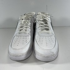 NIKE AIR FORCE 1 07 WHITE-BLACK SZ 10.5 CT2302-100 