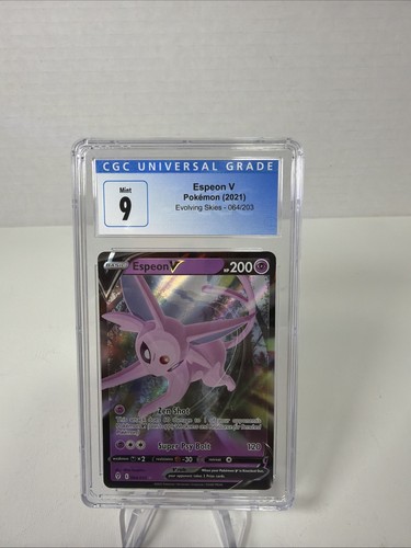 Espeon V graded CGC 9 for sale on eBay