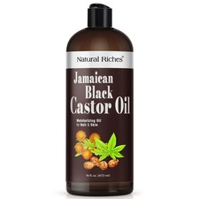 Natural Riches Jamaican Black Castor Oil Pure Organic 16 Fl Oz Pack of 1 