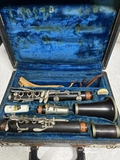 MARTIN FRERES LaMonte MODEL 2 CLARINET WOODEN PARIS FRANCE WITH CASE