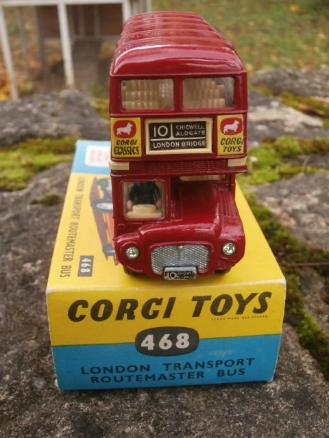 CORGI TOYS: 468 London Routemaster Bus Neuwertig/Mint in sehr guter OVP/Box - Bild 3 von 4