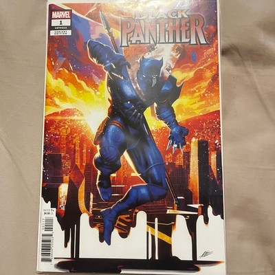 Black Panther #1 (2023) Marvel 1:25 Manhanini Incentive Variant Cover
