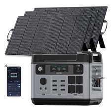 OUKITEL P2001E PRO 3200W Solargenerator 2048Wh LiFePO4 With 3*100W …
