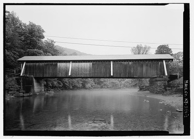 ELEVATION FROM WEST - Beaverkill Bridge, Spanning Beaver Kill, TR 30 (Craigie