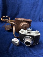 Vintage Neithold Perlux 35mm Viewfinder Camera - Rare Hexagonal Body/ Untested