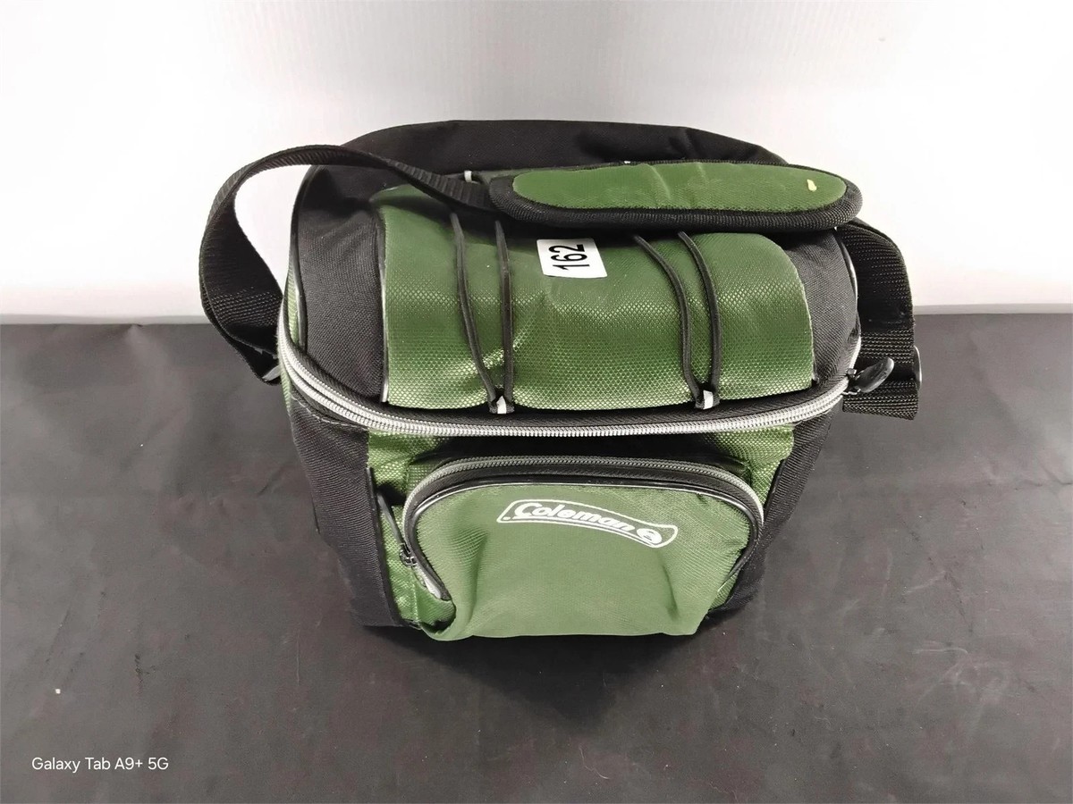 Coleman Bag Soft Cooler Chiller 9 Can Green lunch box | eBay