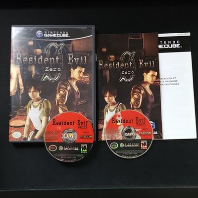 Resident Evil Zero GameCube CIB NTSC-U/C Tested Manual