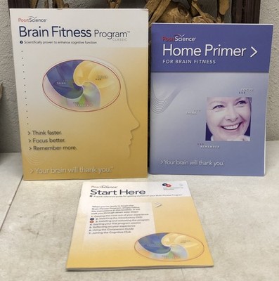Posit Science: Brain Fitness Program Windows CD DVD