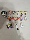 The Powerpuff Girls 12pc Mini Figurine Lot - Blossom Bubbles Buttercup, Plastic