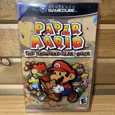 Paper Mario Thousand Year Door Nintendo Switch Game + Slip Cover