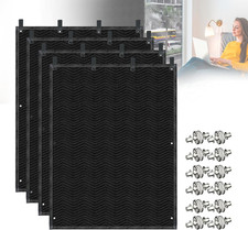 Soundproof Blanket for Door 48" X 78", 4 PCS Heavy Duty Sound Dampening Curtains