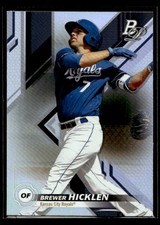 2019 Bowman Platinum #TOP-46 Brewer Hicklen Top Prospects