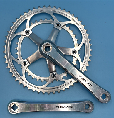 SHIMANO　クランク170mm DURA ACE 7402 ギヤ53-39 Shimano DURA-ACE FC-7402 8-Speed Silver Alloy 53/39 Crankset 172.5