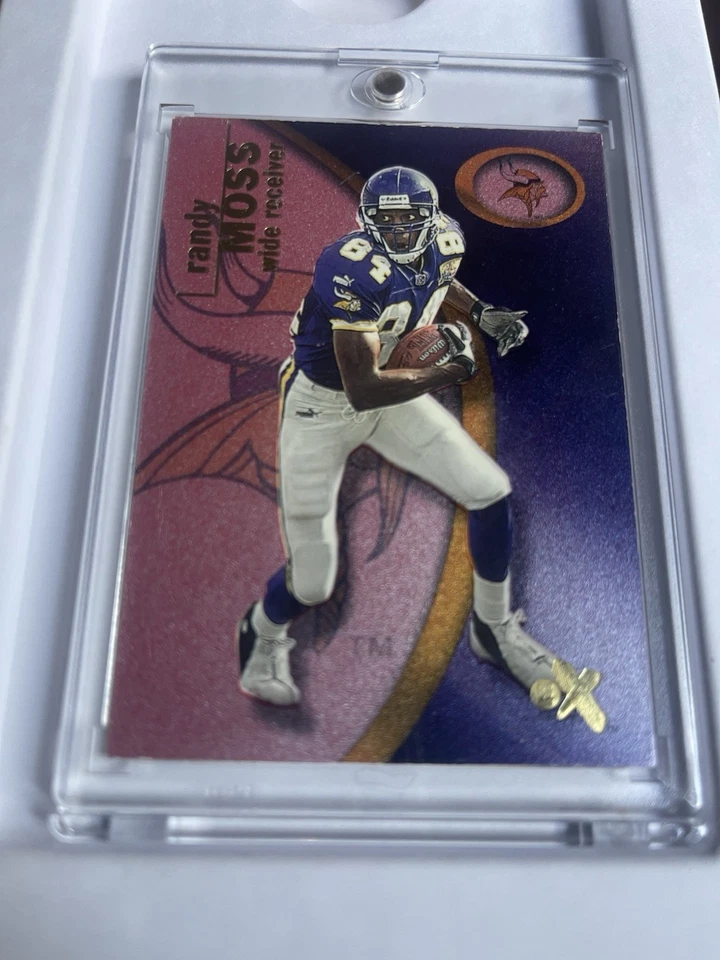 RANDY MOSS 2001 Fleer EX-2001 #76 CREDENCIAIS ESSENCIAIS AGORA /299 - Imagem 3 de 4