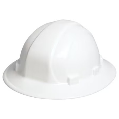 Deltaplus Wel19911wh Hard Hat, Omega Ii, Polyethylene, 6 Point Ratchet, Type 1,