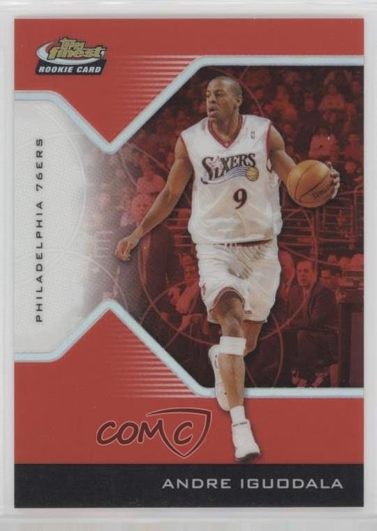2004-05 Topps Finest Red Refractor 74/149 Andre Iguodala #151 h8k