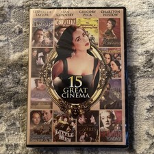 15 Great Cinema 2-disc DVD collection - Gregory Peck, Sean Connery