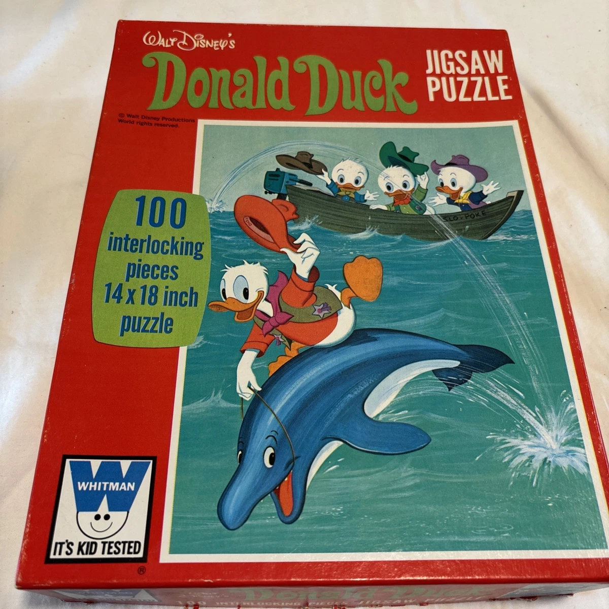 Donald Duck Puzzle In Vintage Jigsaw Puzzles for sale | eBay