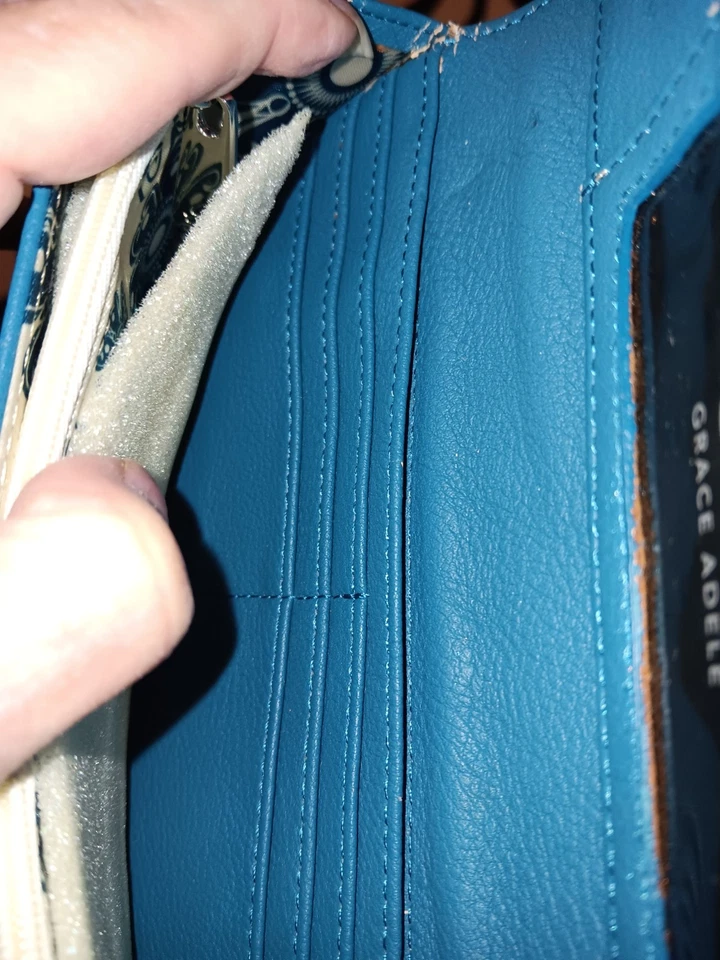 Grace Adele искусственной лакированной кожи сумка с бумажник и плечевой ремень - Изображение 4 из 4