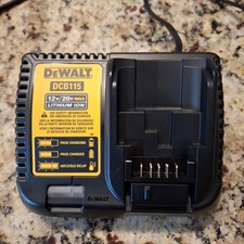 Dewalt RAPID DCB115 12-20V MAX FAST Battery Charger, Fr Drill 20 volt