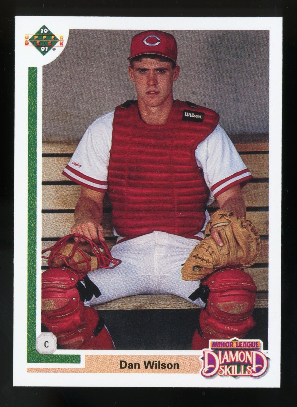 1991 Upper Deck Final #6F Dan Wilson RC Mariners Manager MINT
