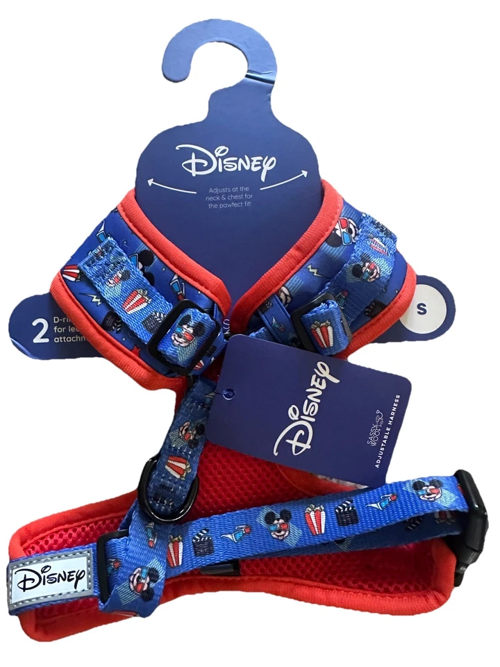 Disney Mickey Mouse Sassy Woof Dog Adjustable Harness Size Small NWT - Image 4 of 4