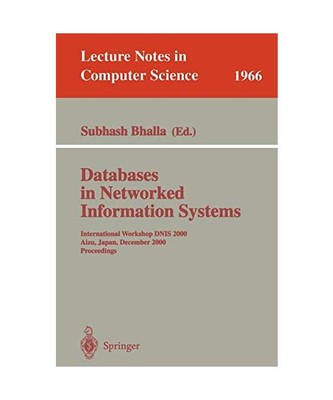 Databases in Networked Information Systems: International Workshop DNIS 2000 Aiz