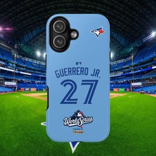 MLB Phone Case, Toronto Blue Jays Tough Cover for Sports Fans, Baseball Gift