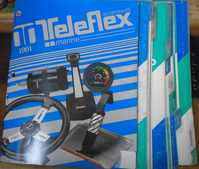 Vtg 1991 TELEFLEX Marine Systems Catalogs  Steering Engine Control Instruments
