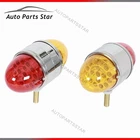 2PCS Double Face Pedestal Fender Lights Turn Signal 3.5" Watermelon Lights