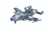 InAir Jumbo Diecast Pullbacks A-10 Warthog - Color Gray Camo
