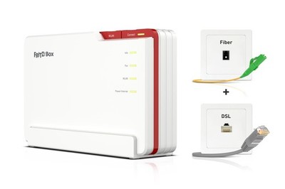 Box 5690 Pro (Wi Fi 7 Premium DSL und Glasfaser Router mit Triband (2,4 GHz 5