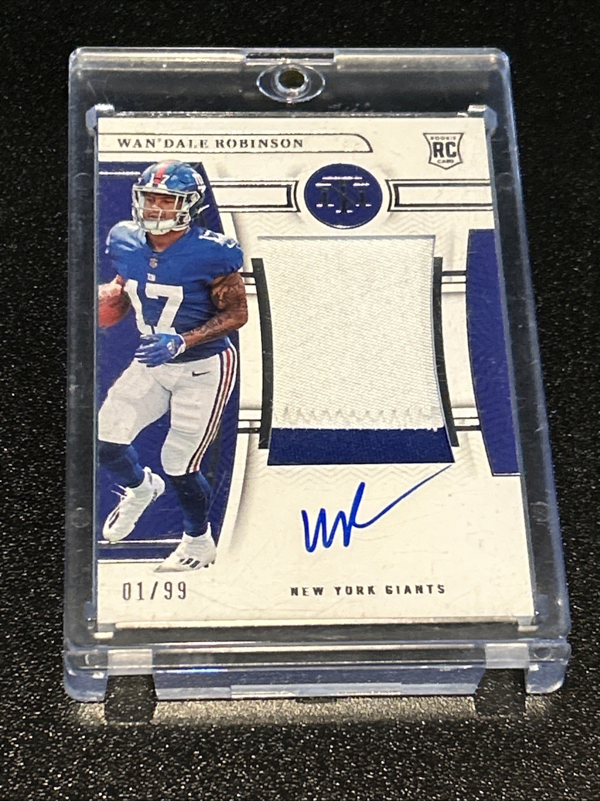 2022 Panini National Treasures - RPA Wan'Dale Robinson #177 1st On Print /99