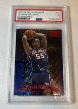 Jayson Williams 1997-98 Skybox Premium Star Rubies /50 #151 PSA 5 