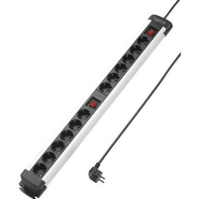 Sygonix SY-4538268 Steckdosenleiste Mehrfachstecker Schutzkontakt 2 STÜCK