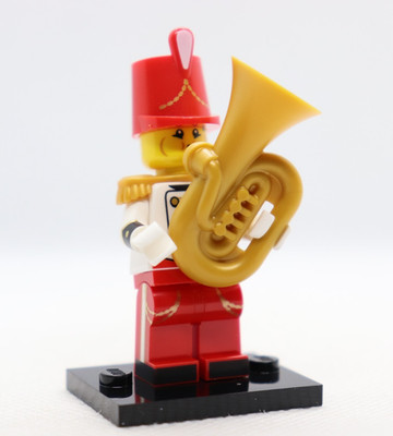 Tuba Player Series 29 Marching Band Brass Horn LEGO  Minifigure Mini Figure
