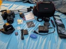 Canon EOS 4000D DSLR Camera Bundle – Excellent Condition – Complete Kit!