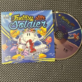 PCE Works Fantasy Star Soldier for TurboGrafx/ PC Engine CD/ Analogue Duo