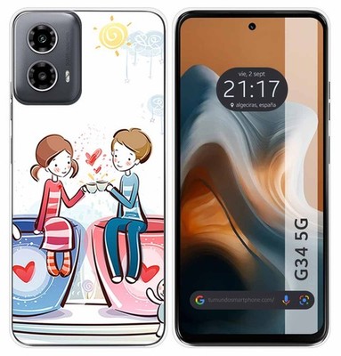 Cover per Motorola Moto G34 5G / G45 5G Custodia, con [Slot per Schede] Premium Pelle PU Antiurto Portafoglio Cover Custodia compatibile Motorola Moto G34 5G / G45 5G