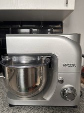 VPCOK Multifunctional 3 In 1 Food Stand Mixer with 6 Speeds 800W