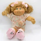 Cabbage Patch Kids 1984 Girl Doll Green Eyes Double Poodle Pigtails HM3