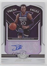 2019-20 Certified Fresh Faces Signatures Josh Okogie #FFS-JO Auto uk2