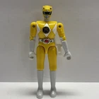 Vintage 1993 Bandai Yellow Ranger  Power Rangers 4.5" Inch Action Figure