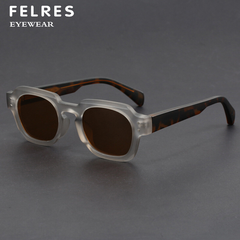 Unisex Square UV protection Sunglasses Fashion Full Frame Outdoor Shade Glasses