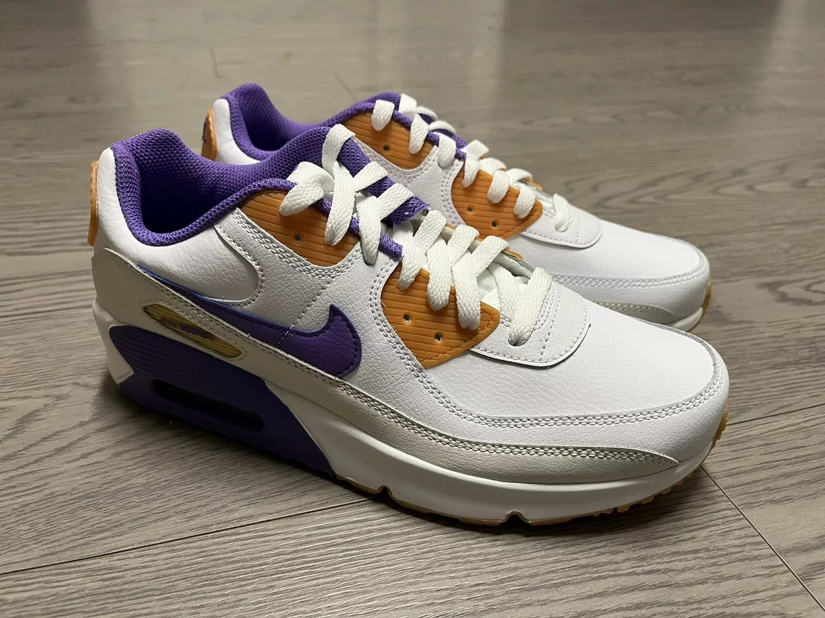 melk wit Emulatie helling Nike Air Max 90 Citron Tint Action Grape White Sneaker Size 6Y Womens 7.5 NEW | eBay melk wit Emulatie helling Nike Air Max 90 Citron Tint Action Grape White Sneaker Size 6Y Womens 7.5 NEW | eBay