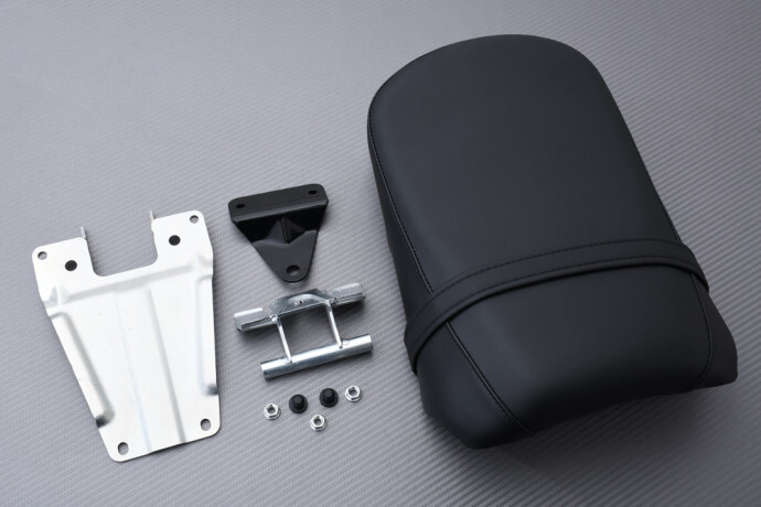 Siège passager noir type OEM pour moto Kawasaki Vulcan S 650 de 2015 à 2024