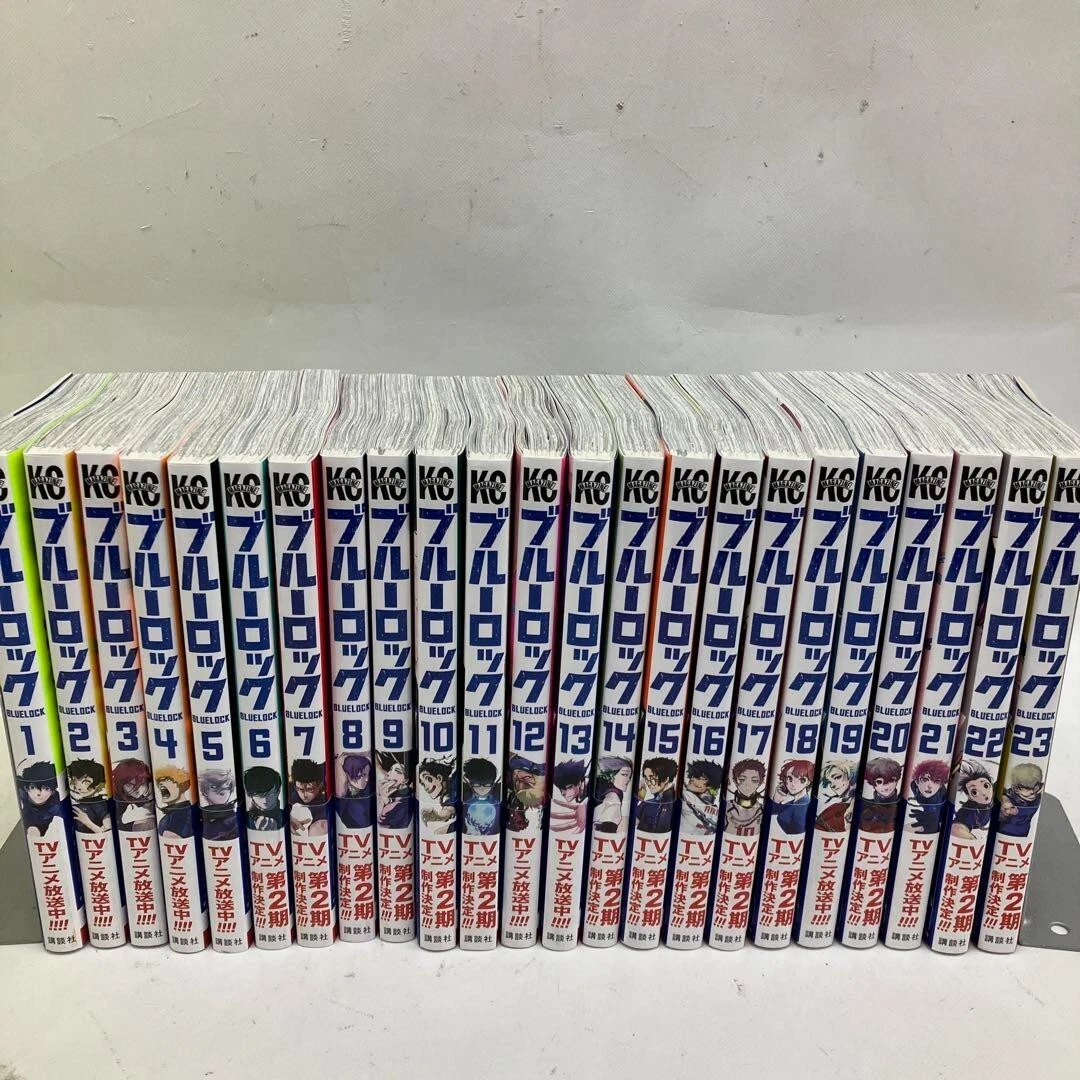 BLUE LOCK vol. 1 - 23 complete Set Comics manga Football Japanese