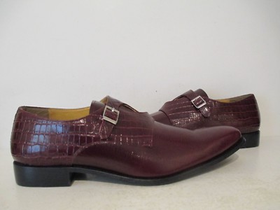Giorgio Brutini Mens Helm 20010 Criss Cross Monk Strap Shoes  display picture 3